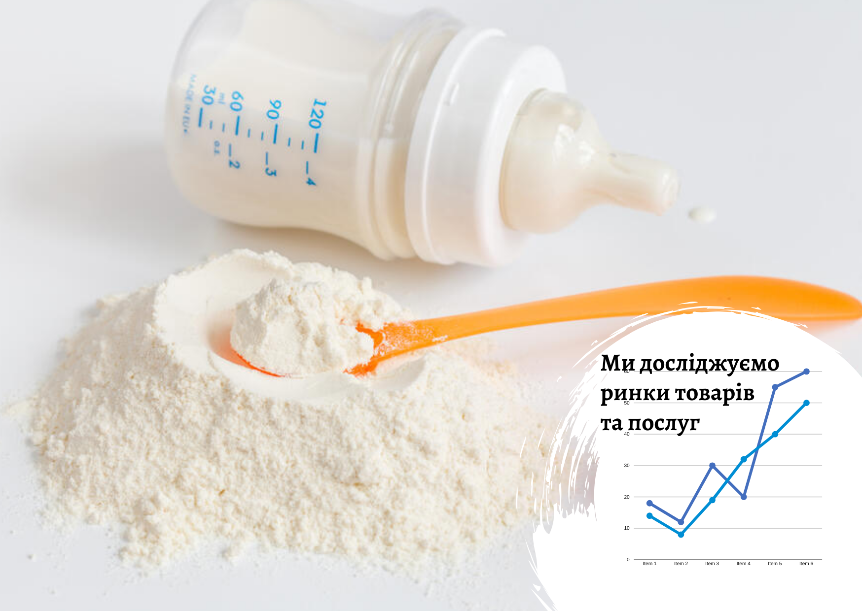 Рынок детских сухих молочных смесей в Украине: свыше 66% объема приходится на импорт